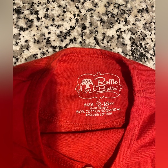 Ruffle Butts leggings & long sleeve top - Picture 3 of 5